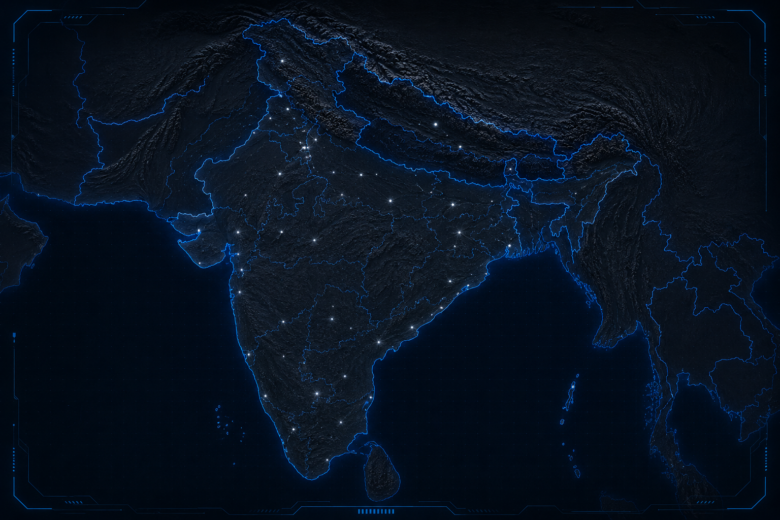 India coverage grid
